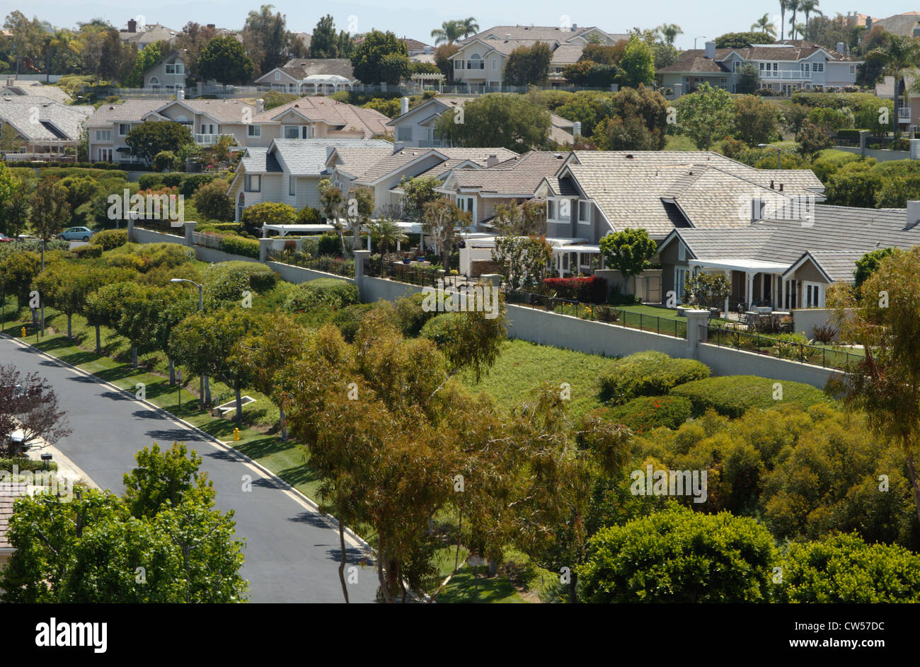 Irvine, California Residential neighborhood Turtle Rock in Irvine, Orange  County, California, USA Stock Photo - Alamy