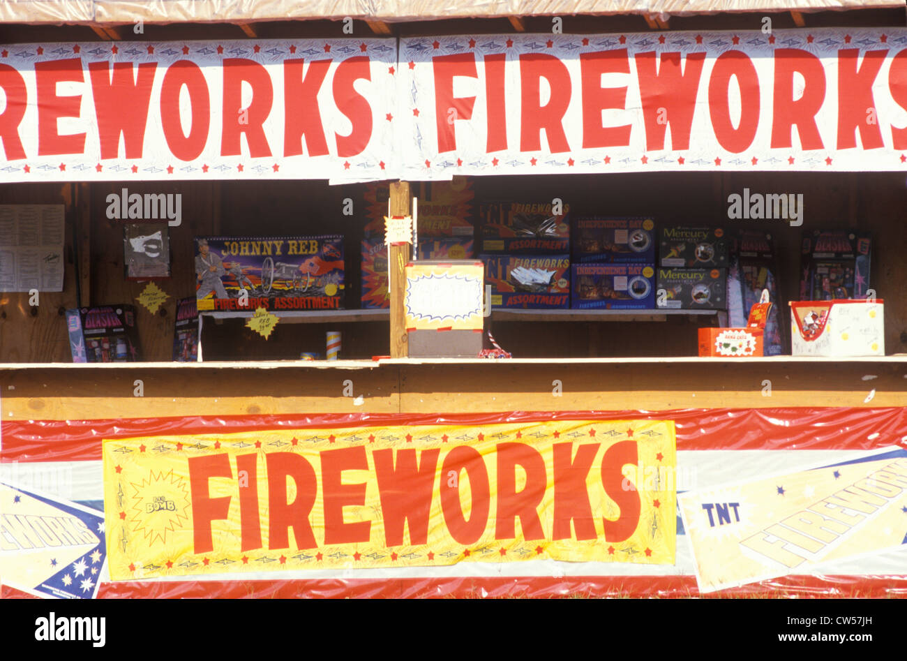 Fireworks Stand, Florida Stock Photo Alamy