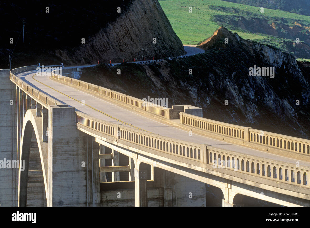 The Bixby Bridge in Big Sur, Northern California Stock Photo - Alamy