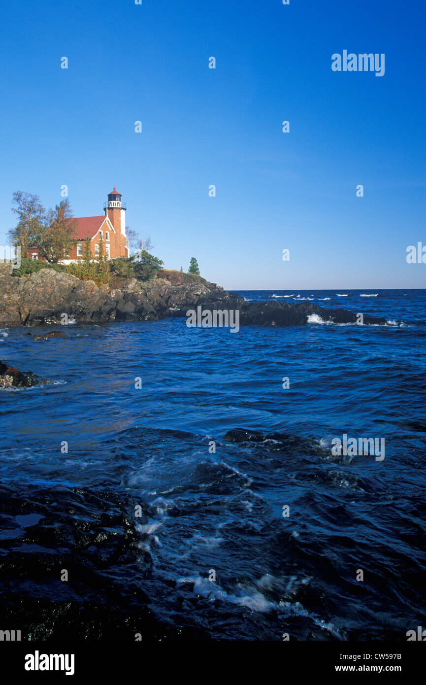 Eagle Harbor Lighthouse on the Upper Peninsula, MI Stock Photo Alamy