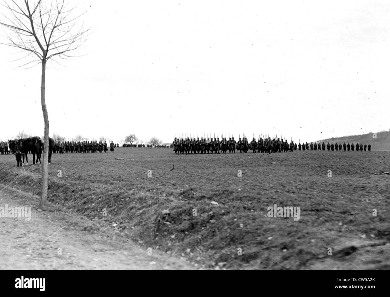 Infantrymen in wwi Black and White Stock Photos & Images - Alamy