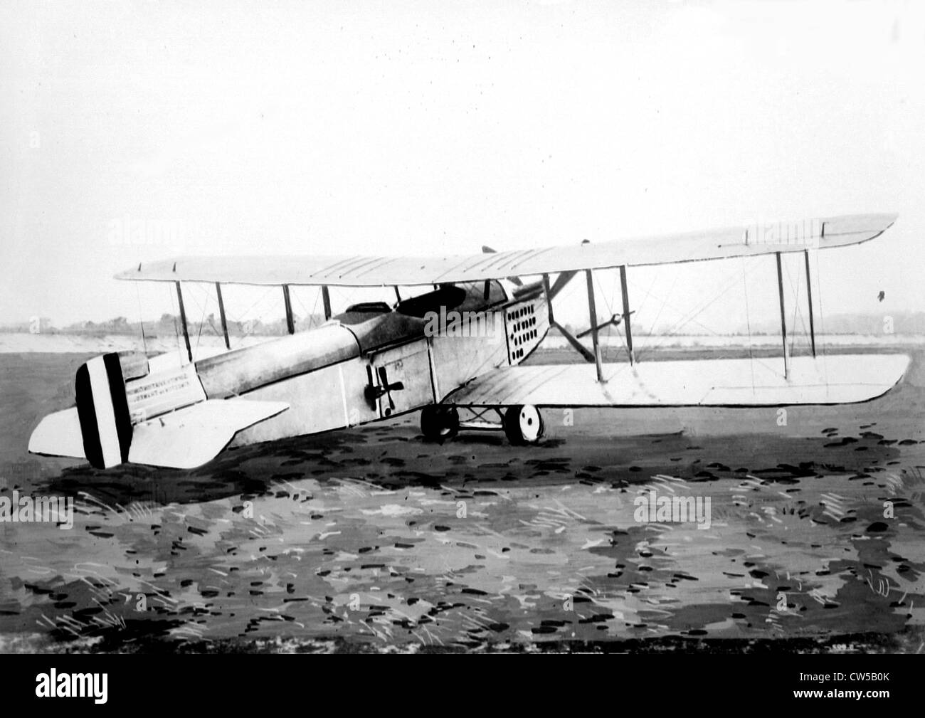 Historical airplane Black and White Stock Photos & Images - Alamy