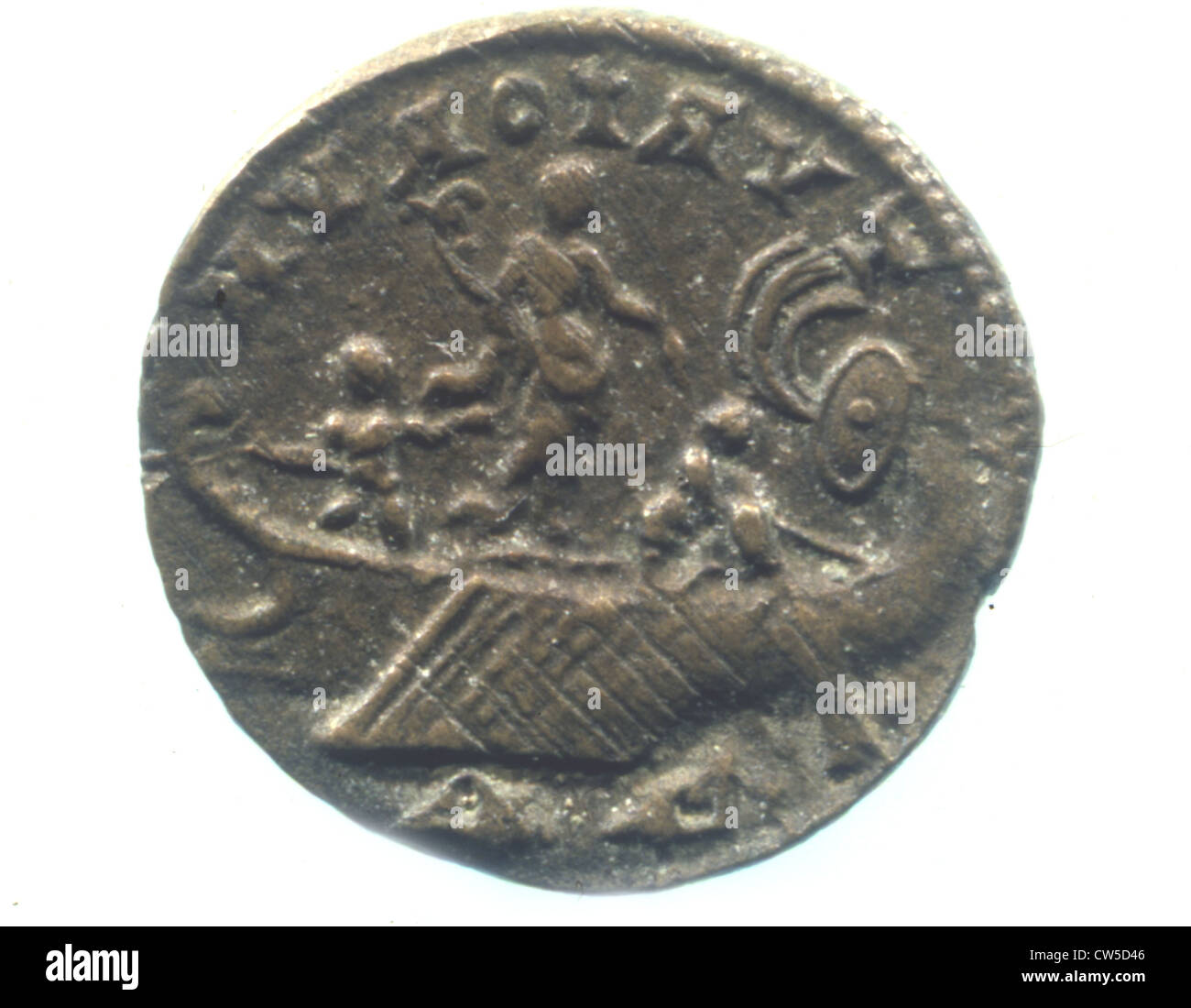Phoenician coin Stock Photo