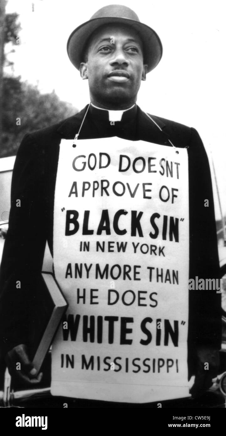 Demonstration for the civil rights Stock Photo - Alamy