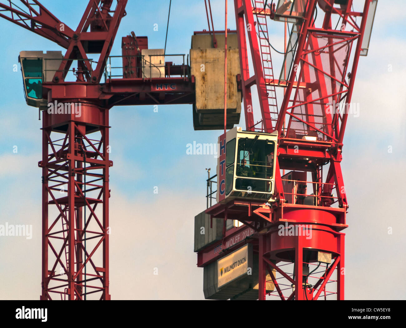 Crane driver hires stock photography and images Alamy