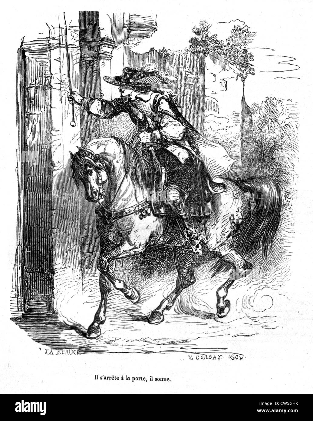 The Three Musketeers, Illustration Stock Photo Alamy