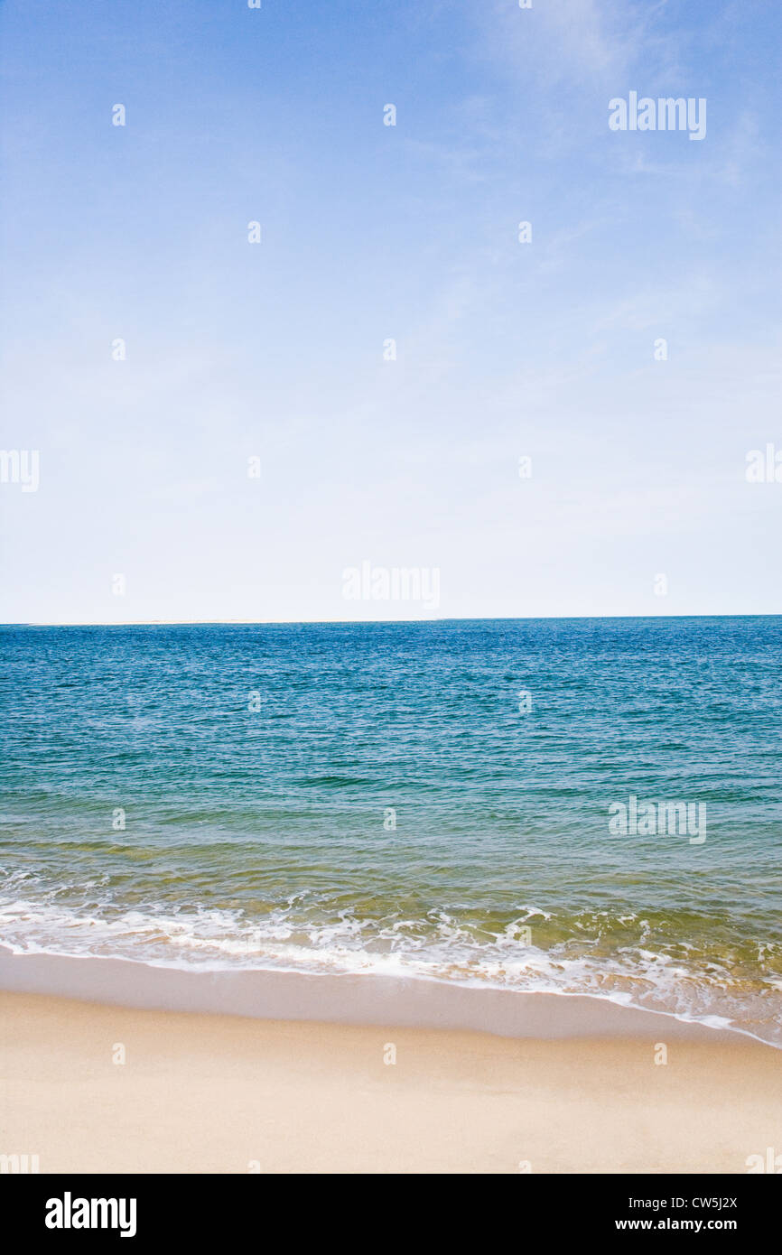 Panoramic view of the sea, Cape Cod, Massachusetts, USA Stock Photo