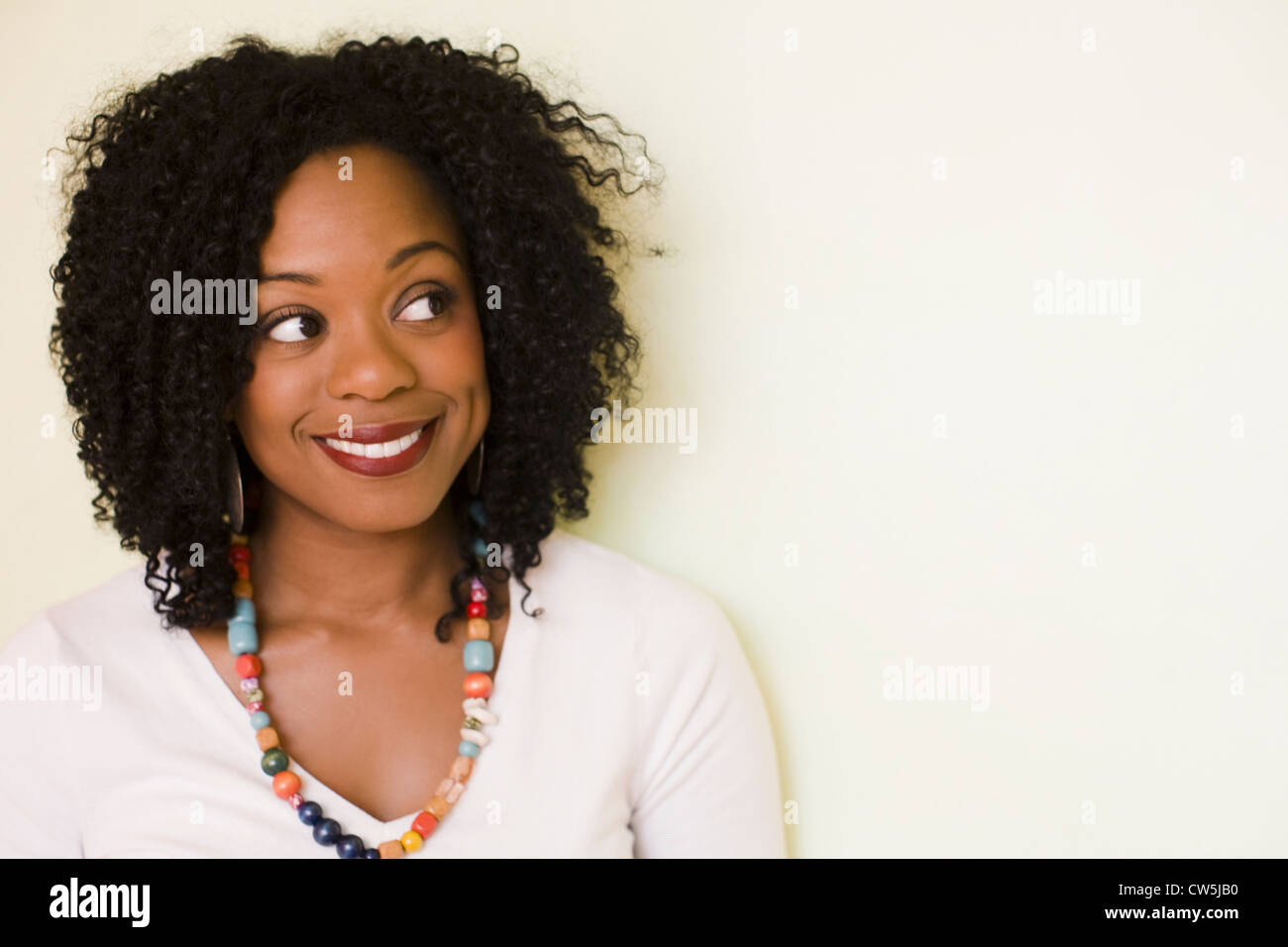 Smiling a big toothy smile close up hi-res stock photography and images ...