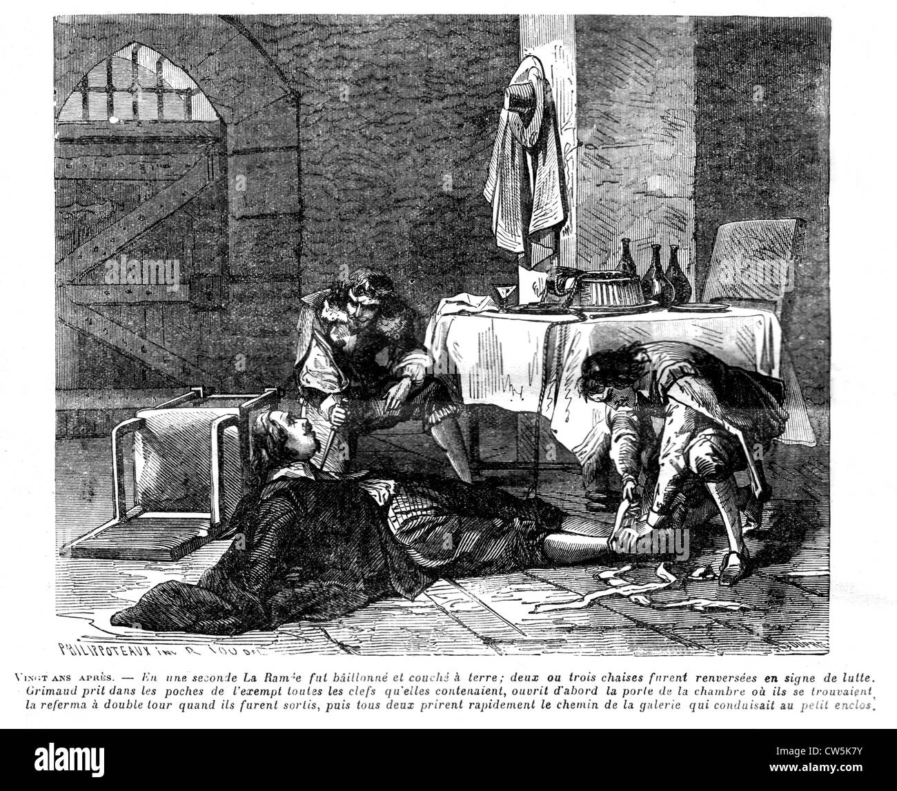 Twenty Years After (sequel to 'The Three Musketeers'). Illustration