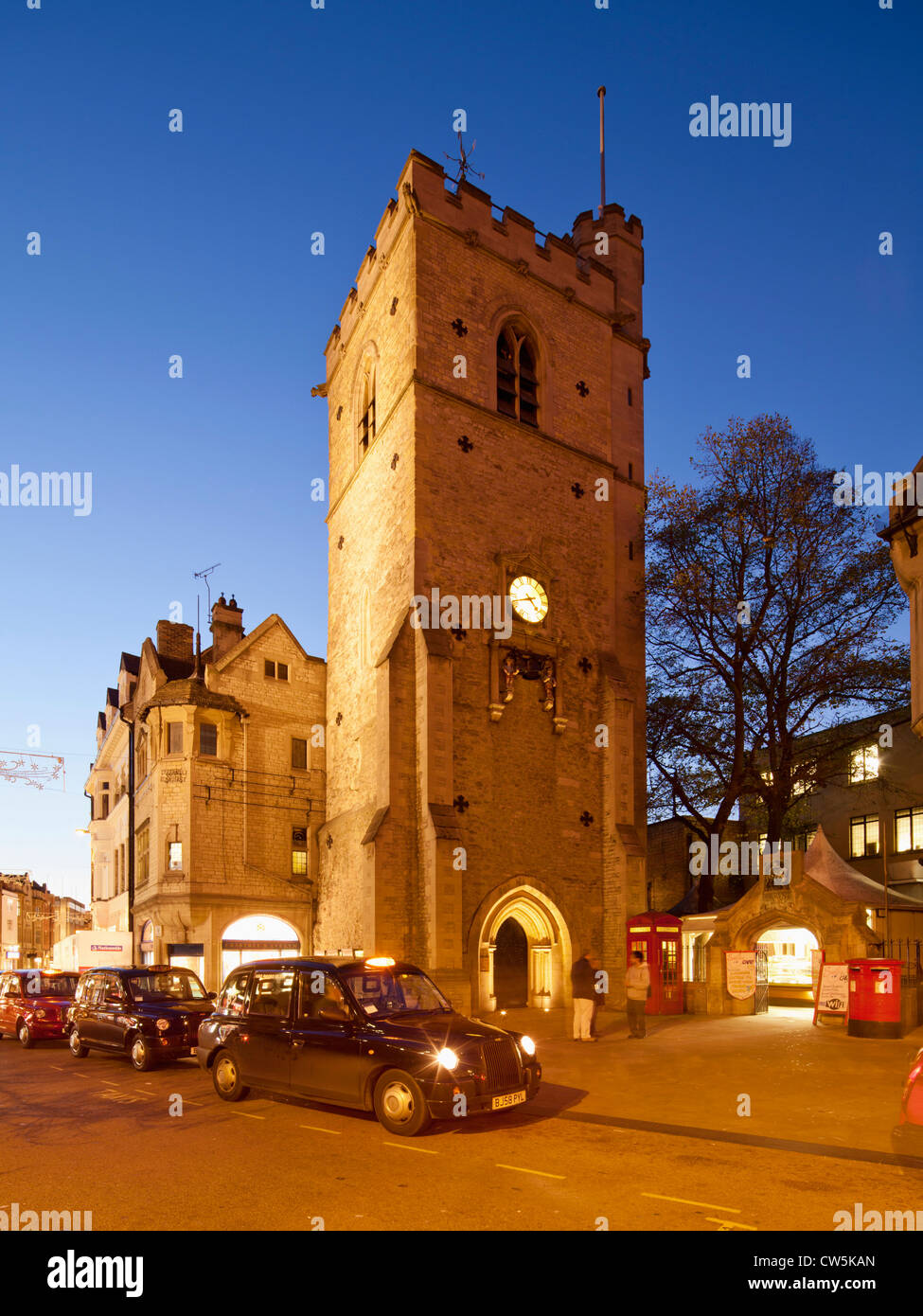 Carfax Tower St Martin's Church, Oxford Stock Photo