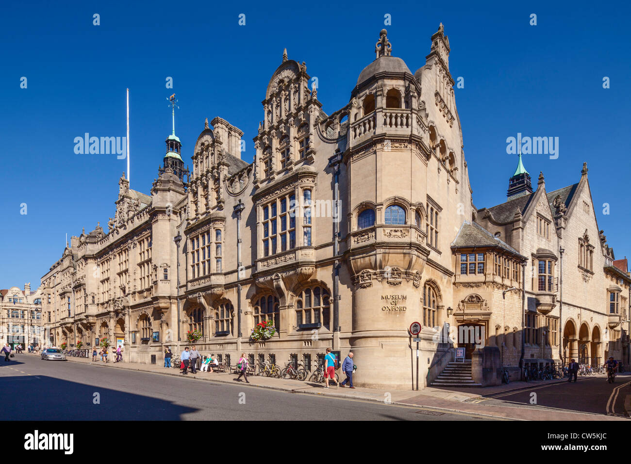 Oxford Town Hall Stock Photo