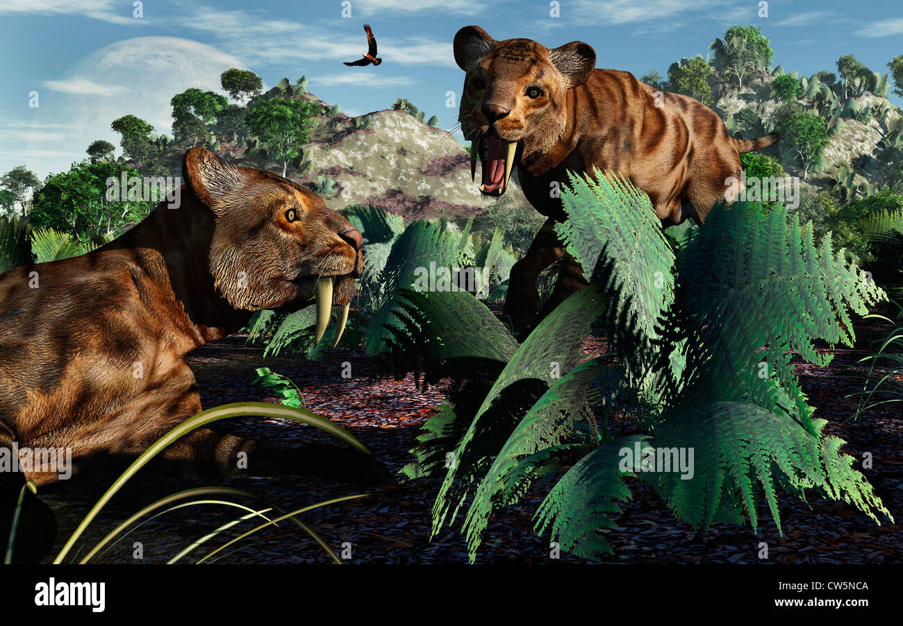 giant prehistoric cats