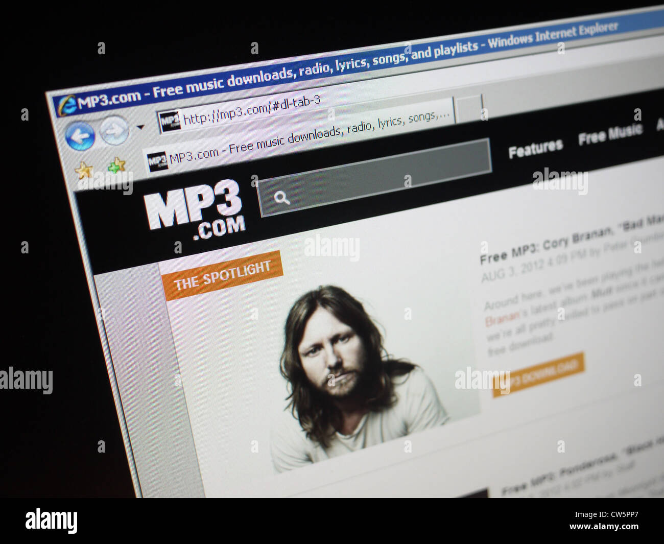 mp3.com Stock Photo