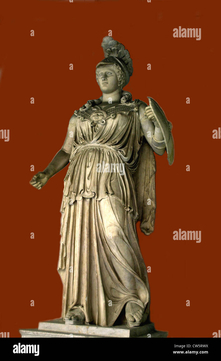 Vintage SWANK Images of both Goddesses Minerva and Athena goddess of