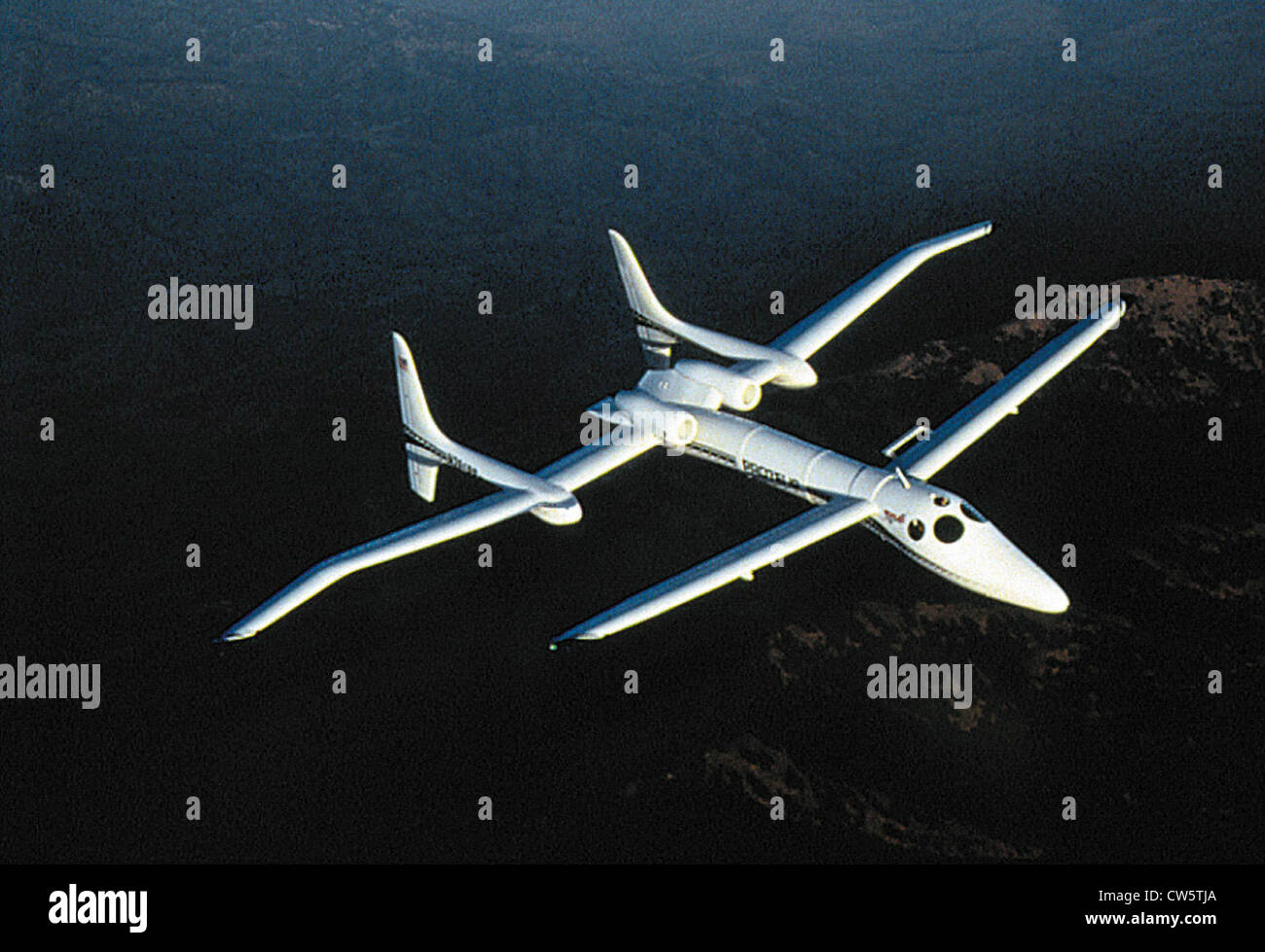 The Proteus aircraft Stock Photo