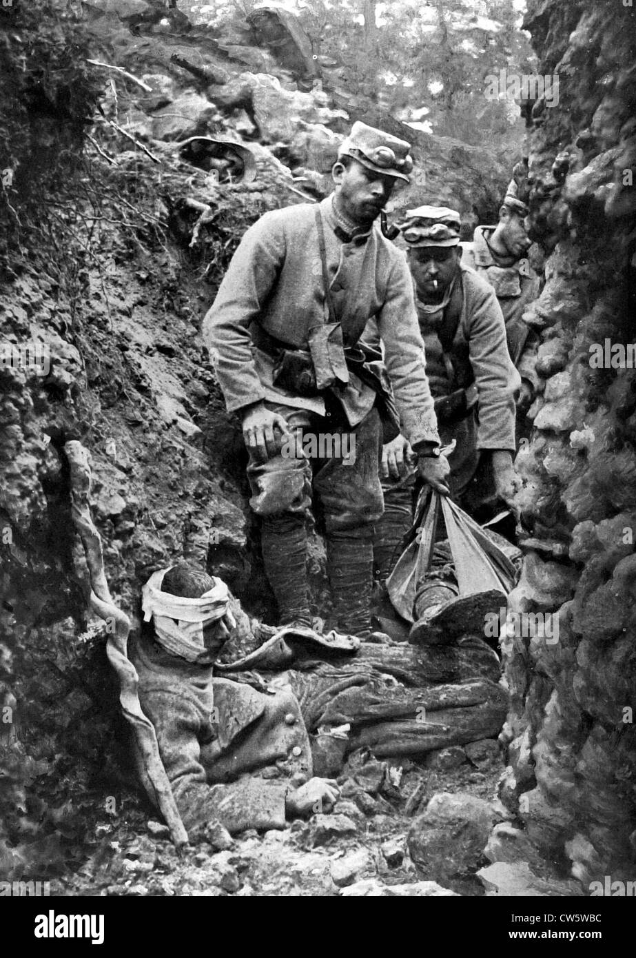 World War I. The Argonne battles Stock Photo Alamy