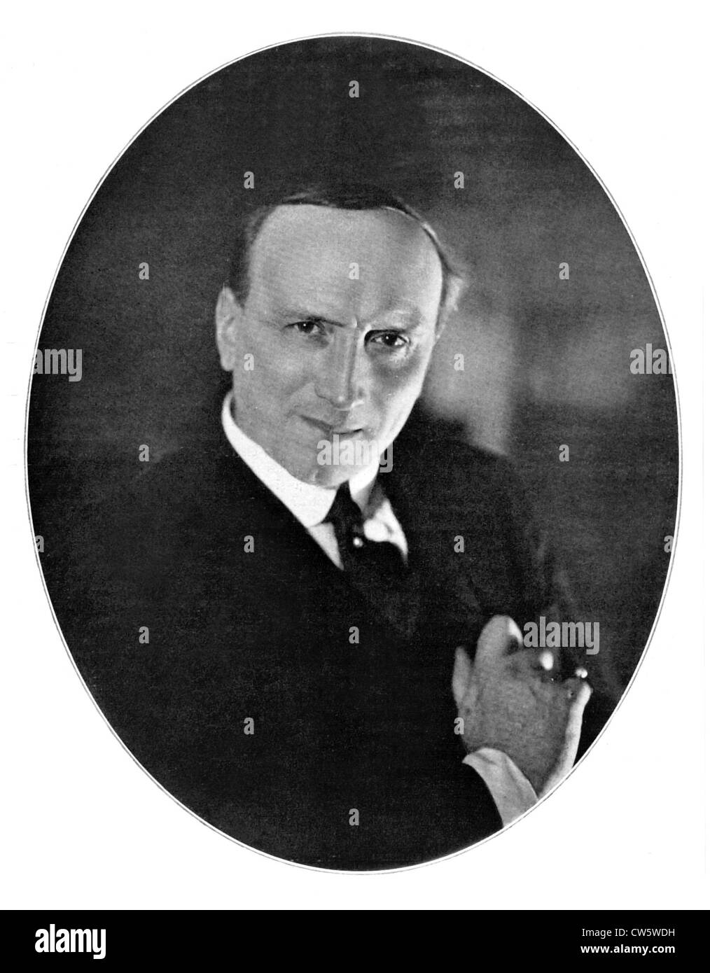Portrait of Henry Bataille Stock Photo