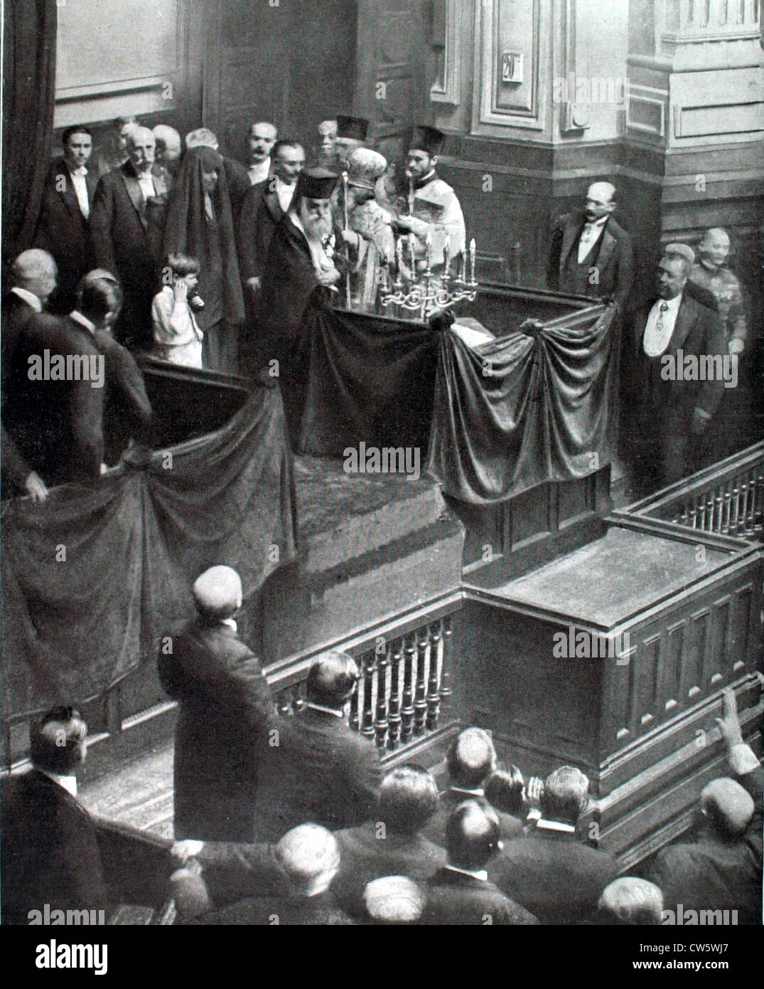 The enthronement of King Michael of Rumania, 1927 Stock Photo
