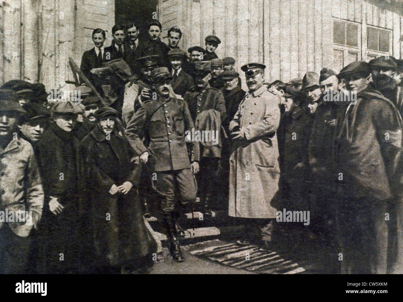 World War I. In Germany, Holzminden prisoner-of-war camp Stock Photo