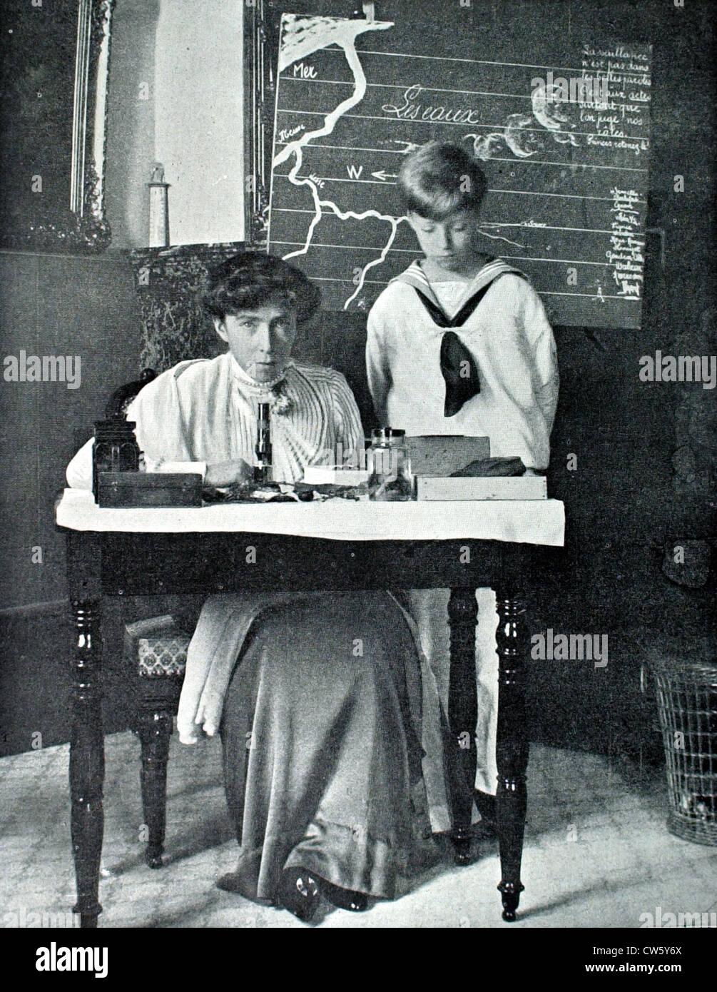 Queen Elisabeth of Belgium (1913) Stock Photo
