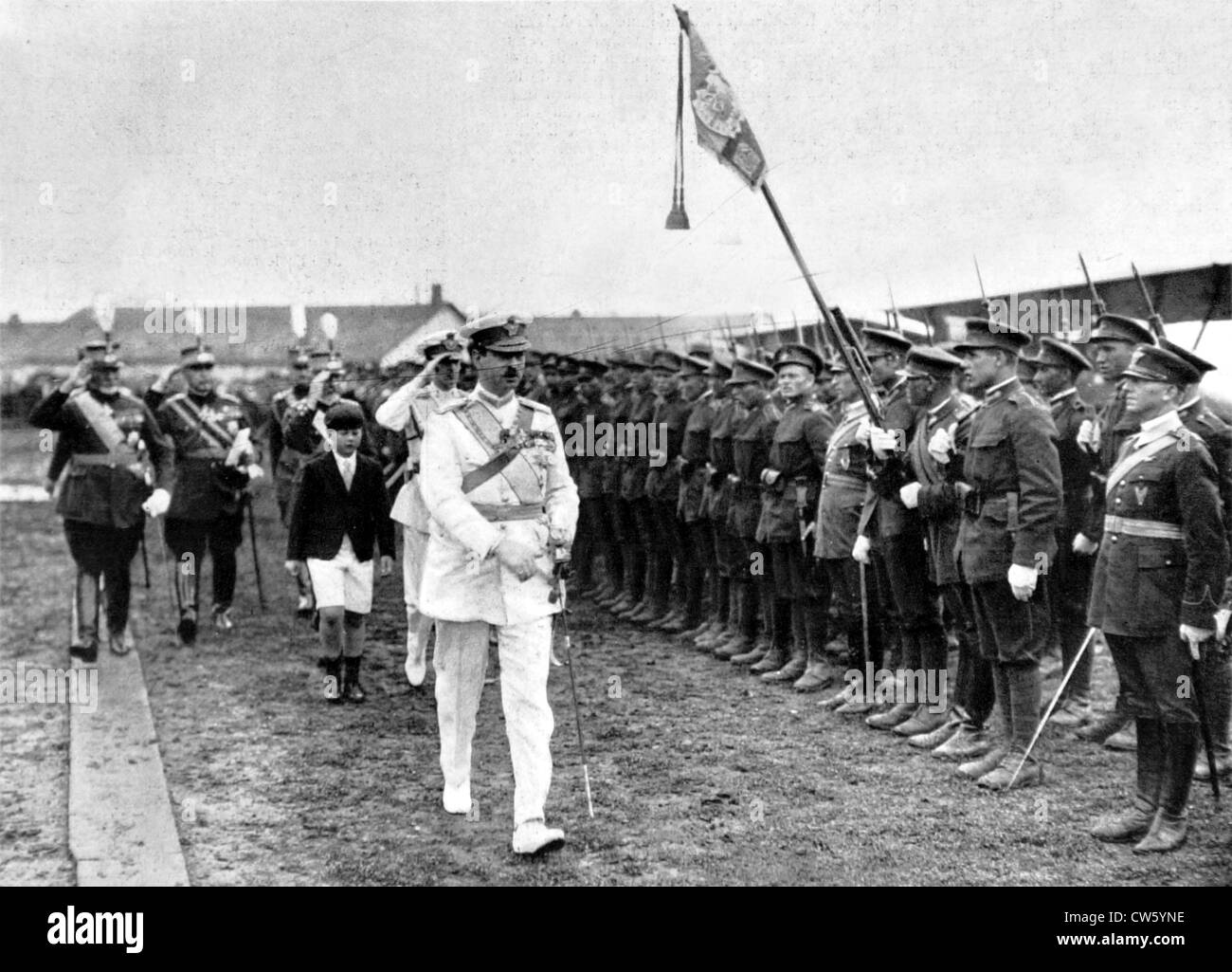 King Charles II and Prince Michael of Rumania (1930 Stock Photo - Alamy