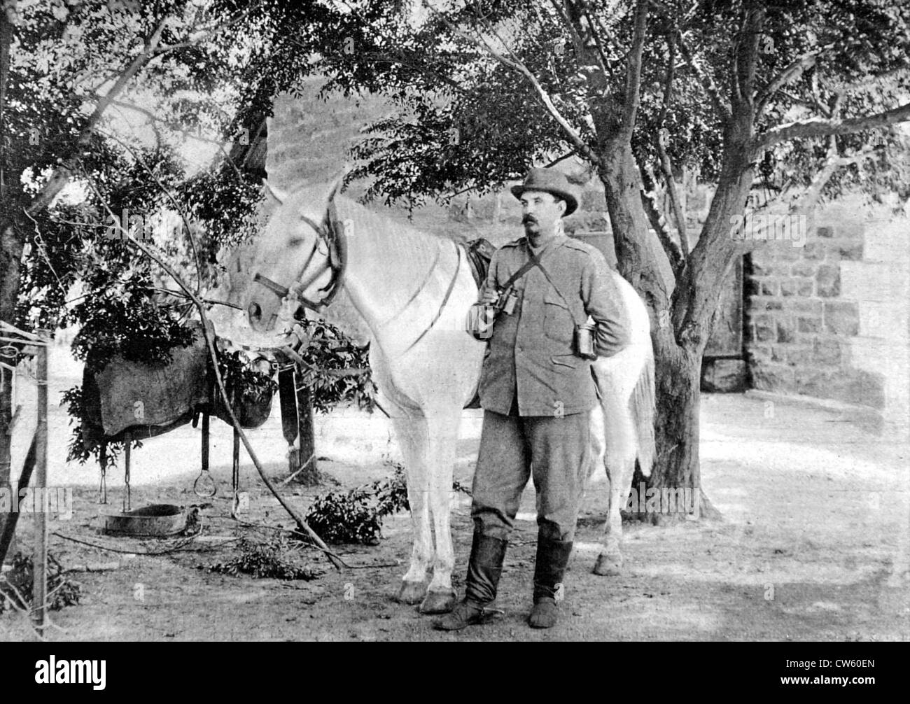 War of the Transvaal. General Louis Botha (1900) Stock Photo