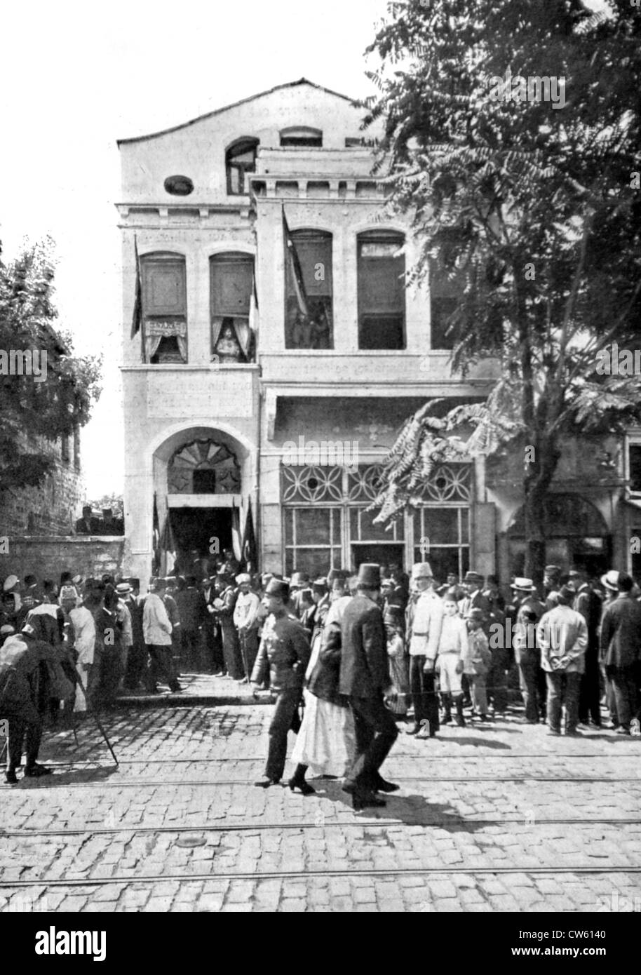 Pierre Loti's house in Istanbul (1920) Stock Photo
