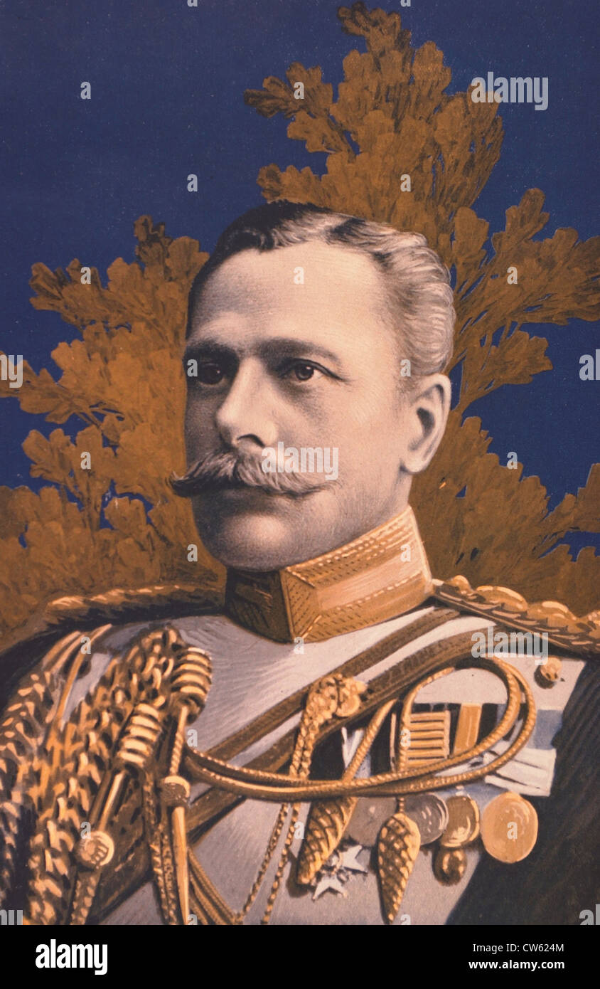 Portrait of General Douglas Haig, in 'Le pays de France', 2-10-1916 Stock Photo