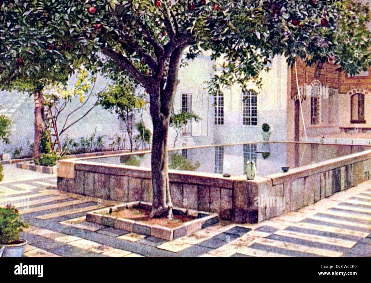 Courtyard house in damascus hires stock photography and images Alamy