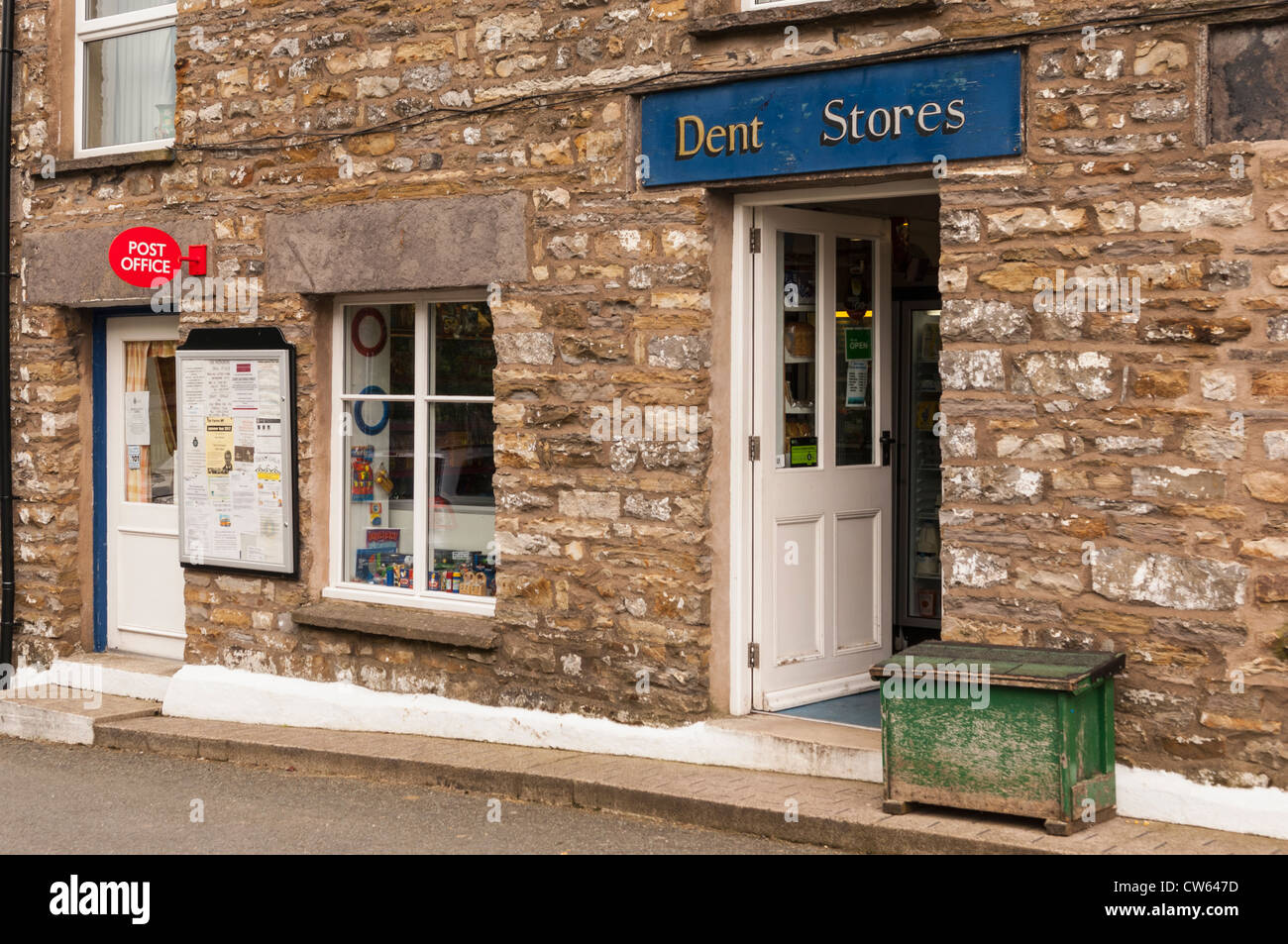 The village post office and shop in Dent , Cumbria , England , Britain , Uk Stock Photo