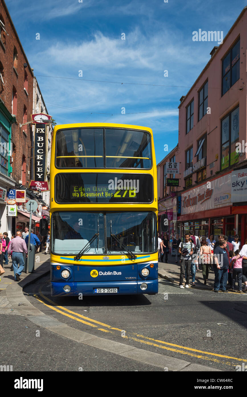 Dublin bus, Republic of Ireland Stock Photo Alamy