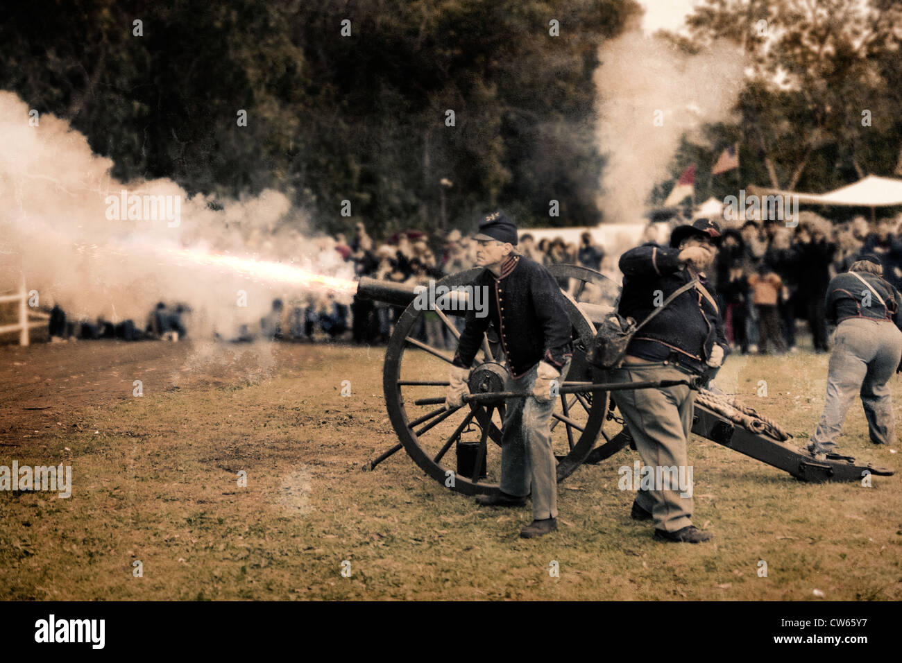 American Civil War Reenactment Stock Photo - Alamy