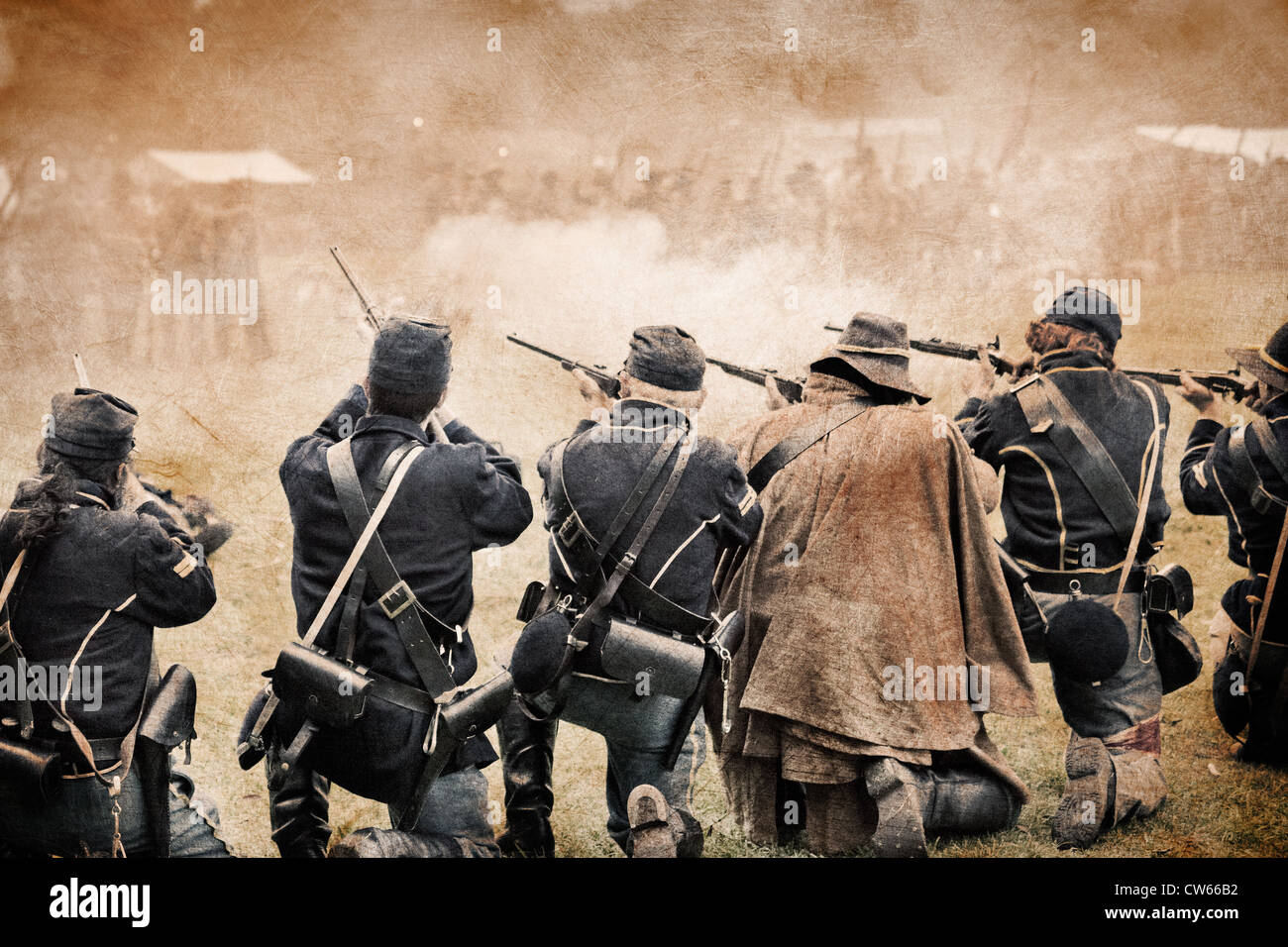 American Civil War Reenactment Stock Photo - Alamy