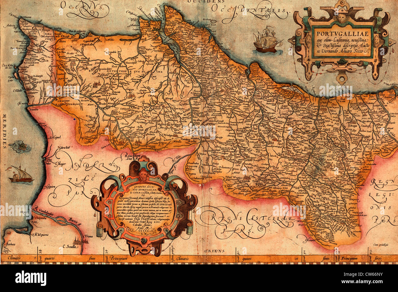 Portugal Map Map of Portugal Old World Map Digital Old -  Israel