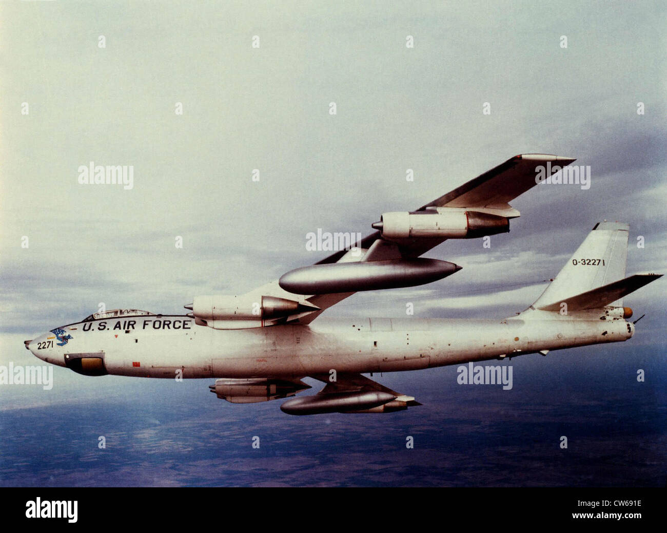 Bombardier lourd américain Boeing B-47 Stratojet Stock Photo