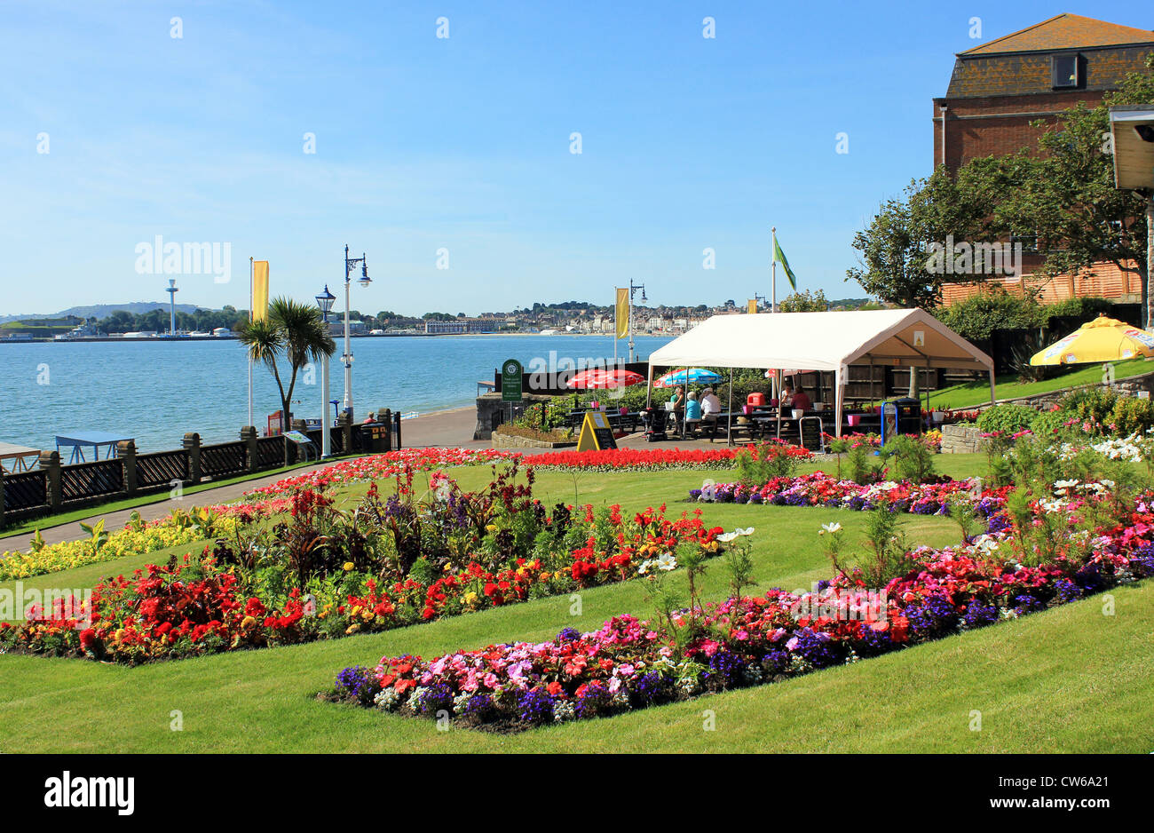England Dorset Weymouth Greenhill Gardens Baker Stock Photo