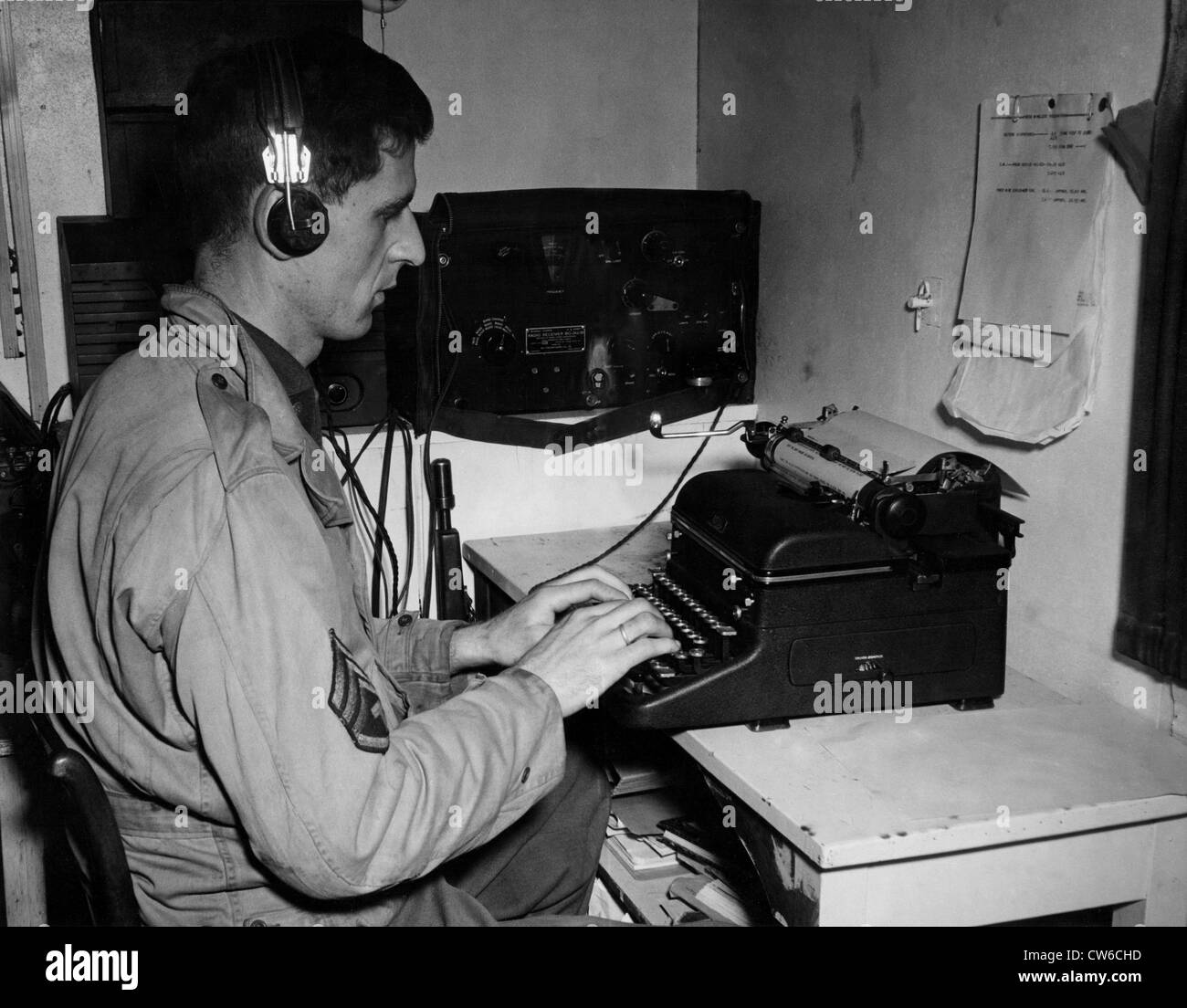 Radio operator hires stock photography and images Alamy