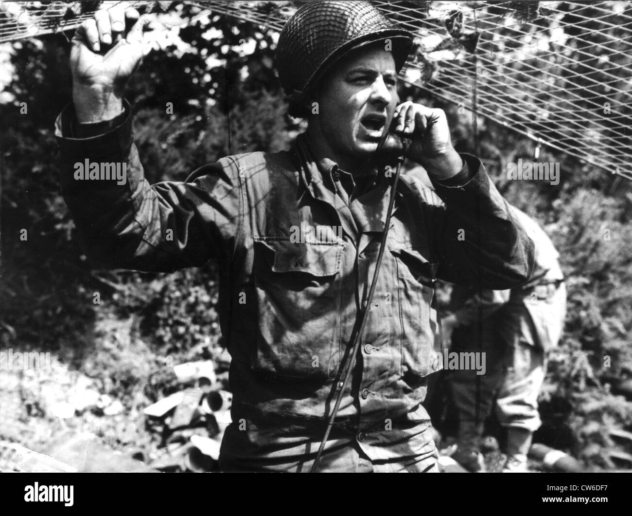 American field artillery unit in action Stock Photo Alamy