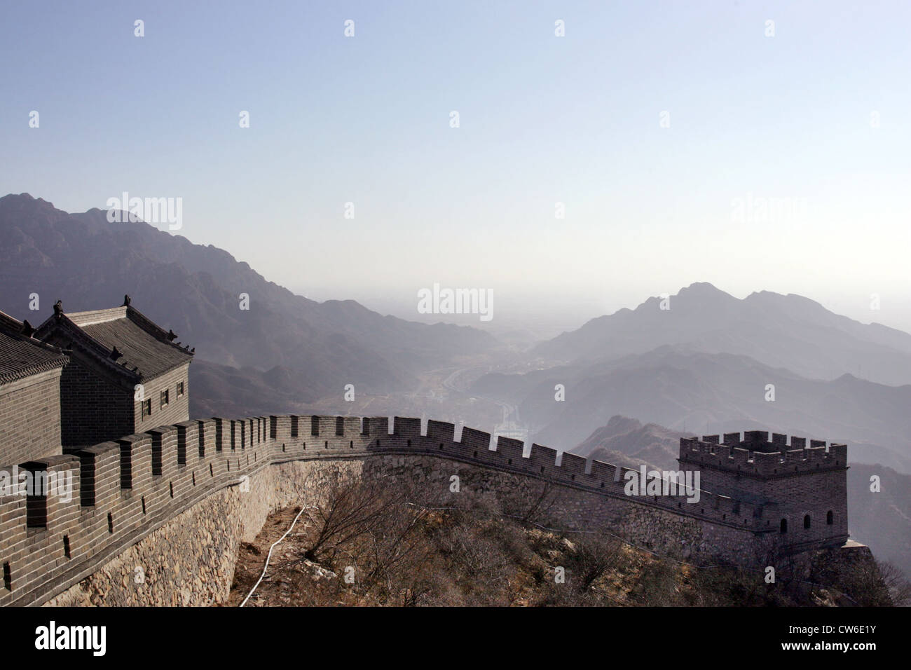 Beijing, the Mutianyu Great Wall Stock Photo
