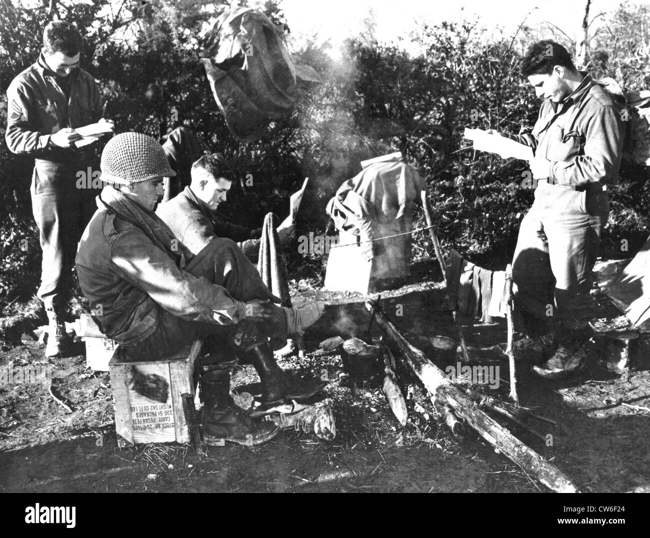 American troops relaxation hi-res stock photography and images - Alamy