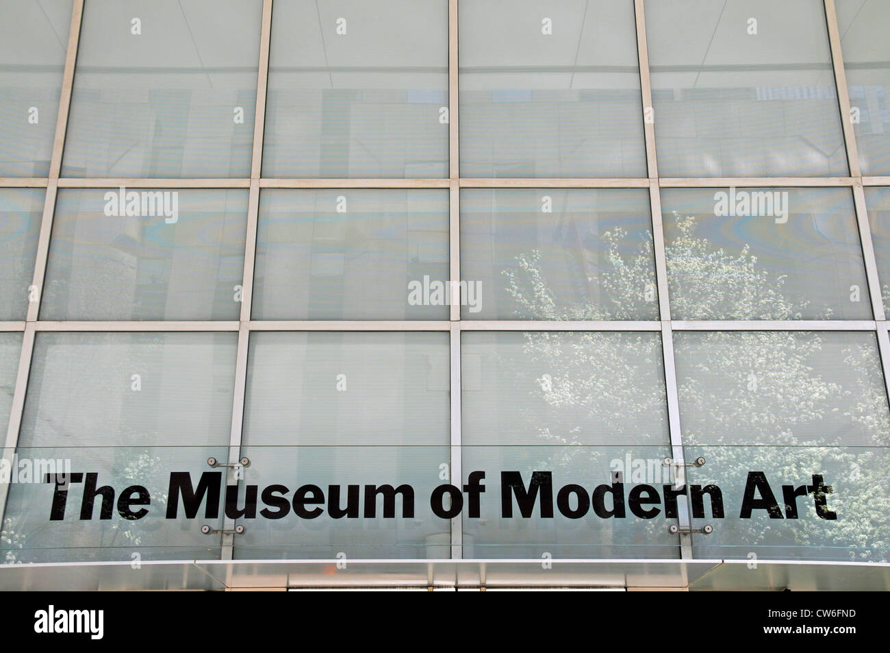 MoMa, Museum of Modern Art, USA, Manhattan, New York City Stock Photo