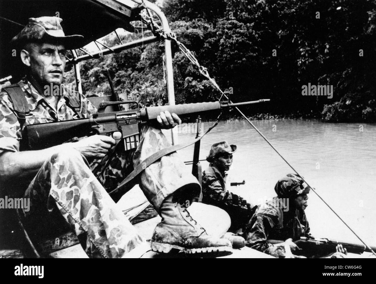 Vietnam war soldier usa Black and White Stock Photos & Images - Alamy
