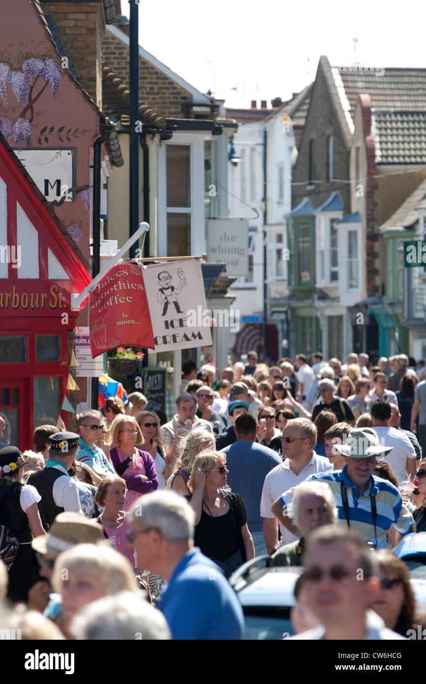 Whitstable High Street, Oyster Festival, Kent Stock Photo Alamy