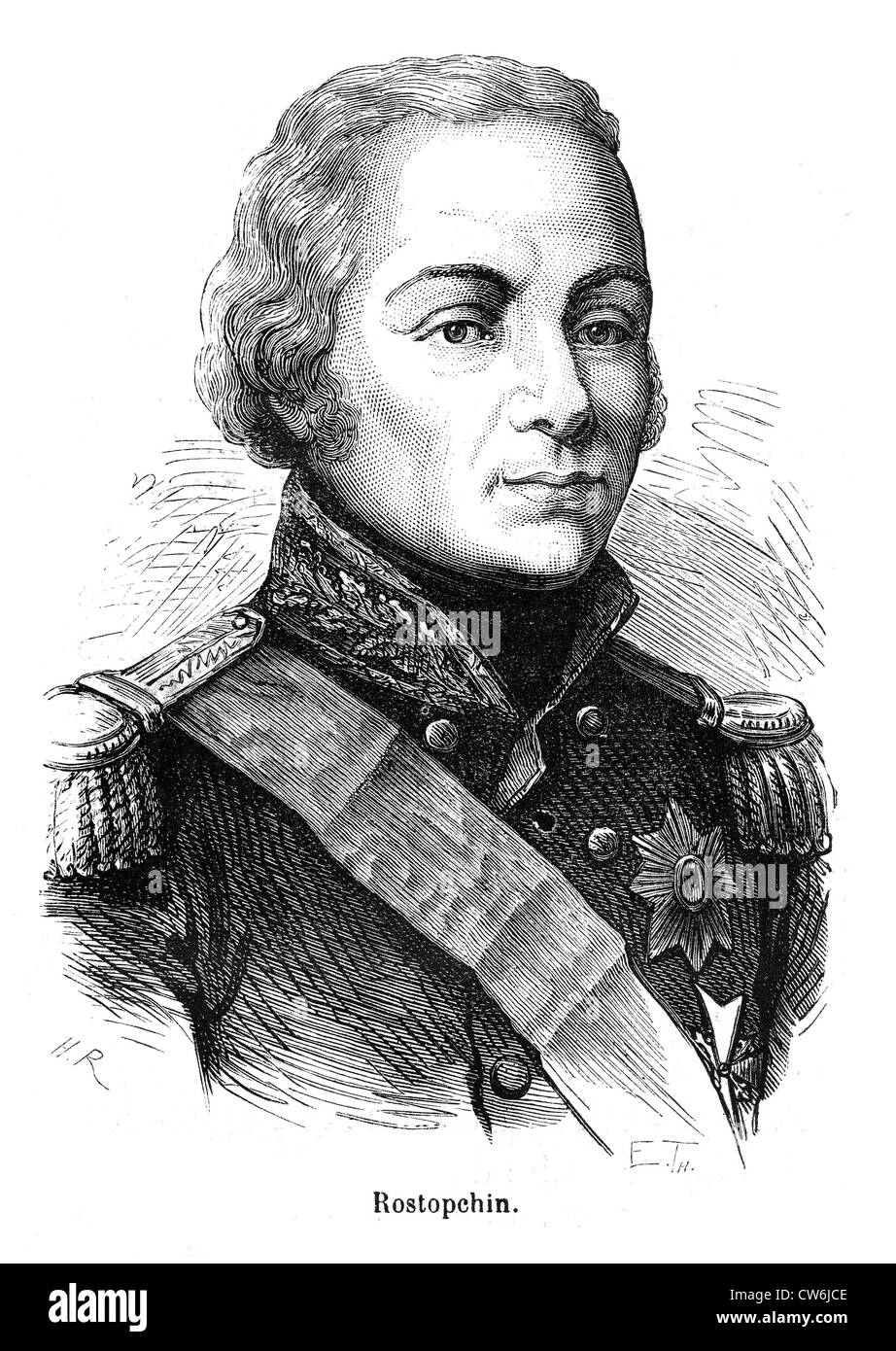 Count Rostopchin Rostopchin hi-res stock photography and images - Alamy