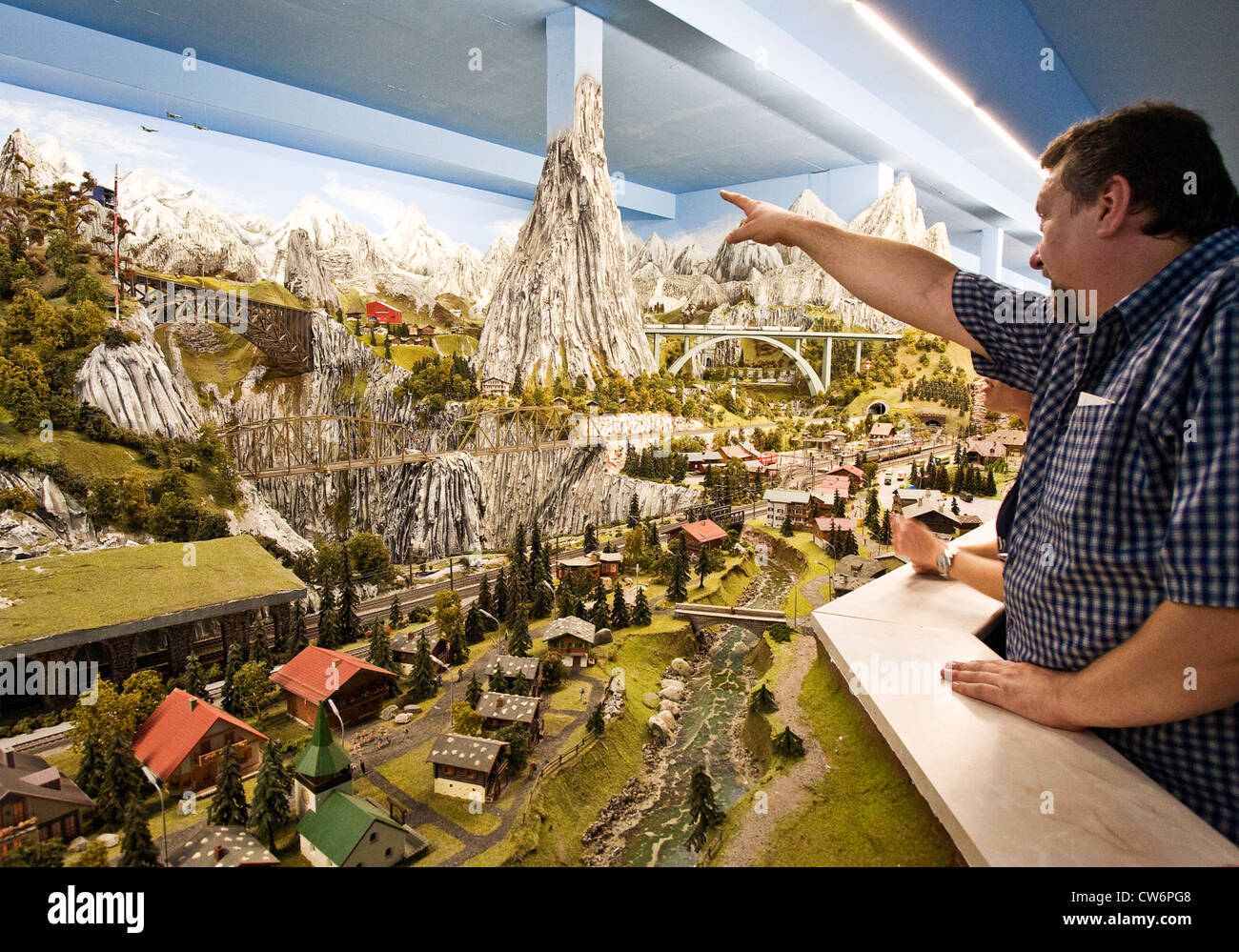 German model railway hi-res stock photography and images - Alamy