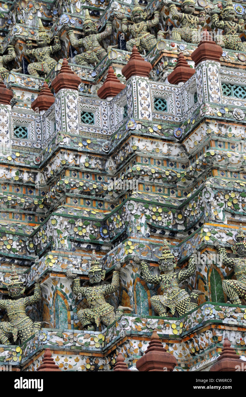 Wat Arun, Temple of the Dawn, Thailand, Bangkok Stock Photo