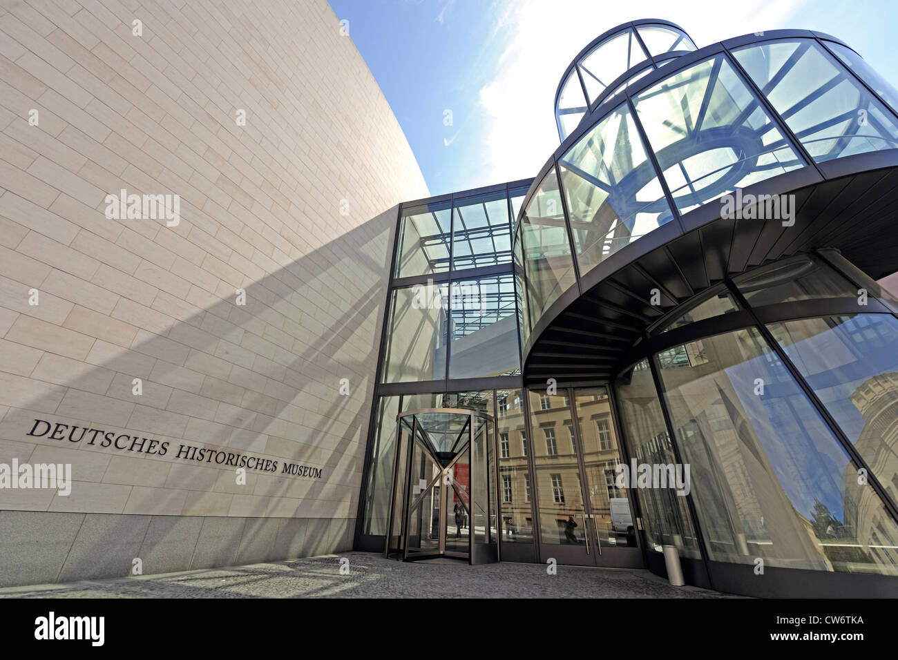 extension building at the German Historical Museum, Germany, Berlin Stock Photo