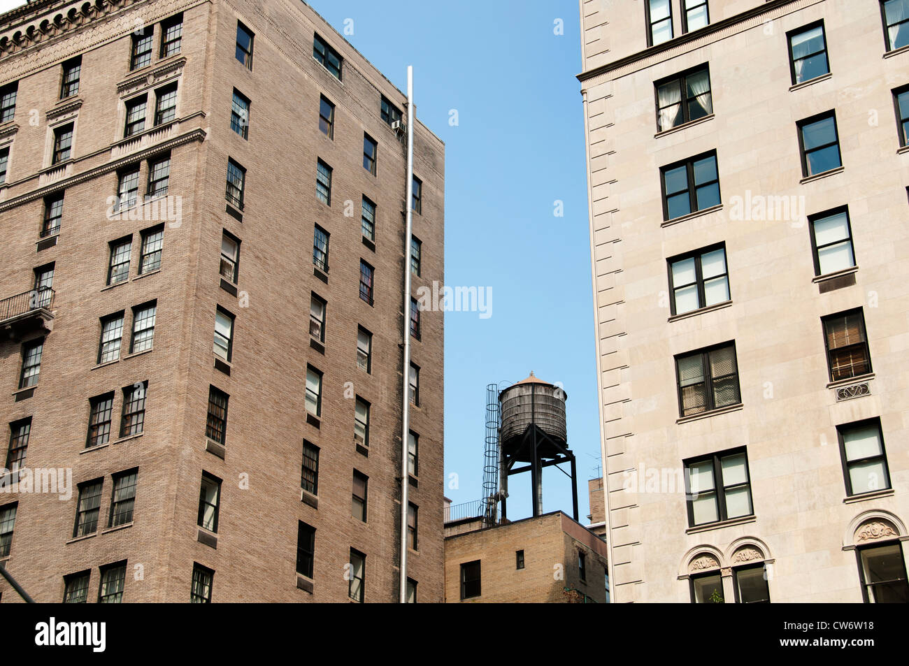 Water Tower Madison Avenue Upper East Side New York City Manhattan Stock Photo