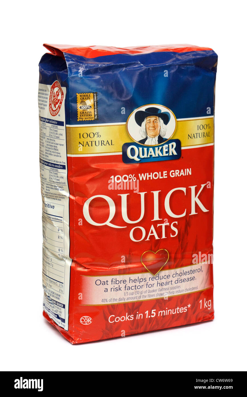 Quaker cereal hi-res stock photography and images - Alamy