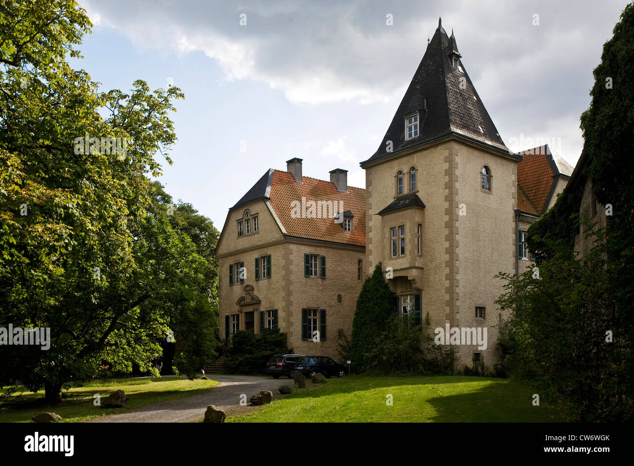 Moated Castle Haus Ruhr Germany North Rhine Westphalia Ruhr
